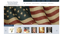 Desktop Screenshot of newtoncountyfuneralhome.com